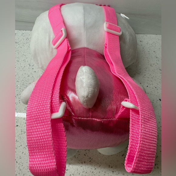 Hello Kitty Girls pink Plush Backpack for Kids - 13”
with pink Adjustable Strap - Picture 7 of 16